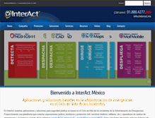 Tablet Screenshot of interact.mx