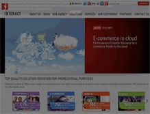 Tablet Screenshot of interact.eu